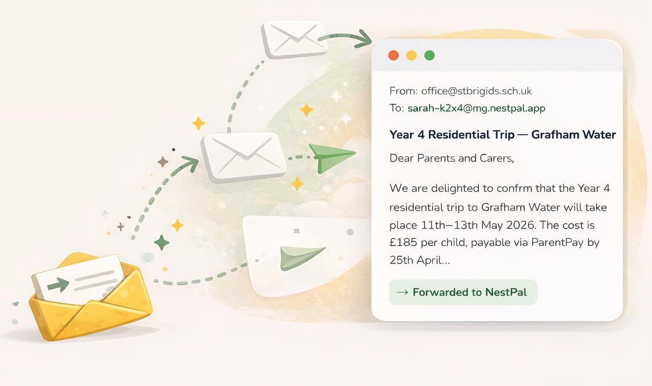 Forward your school email